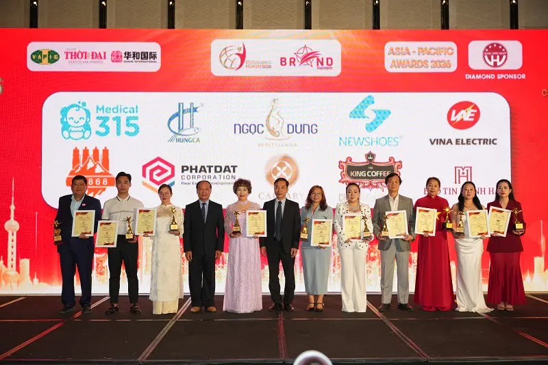Thương hiệu tiêu biểu Châu Á – Thái Bình Dương 2026